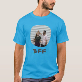 Bästa vänner för BFF överför ditt fyrkantiga foto T Shirt