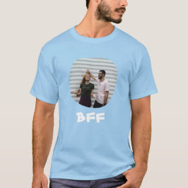Bästa vänner för BFF överför ditt fyrkantiga foto T Shirt