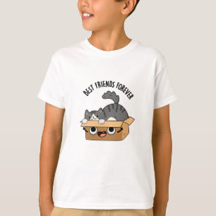 Bästa vänner för den bekväma katt- och boxbänken t shirt