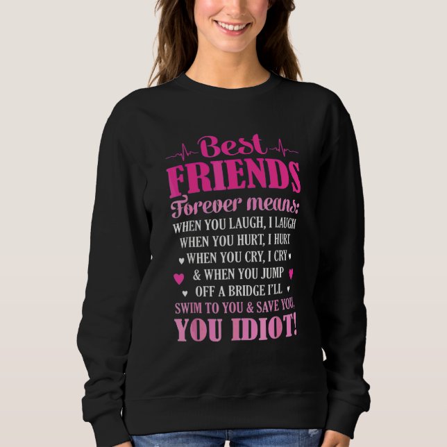 Bästa vänner för Elak T Shirt (Framsida)