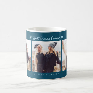 Bästa Vänner För Evigt Foto Flerfoton Teal Kaffemugg