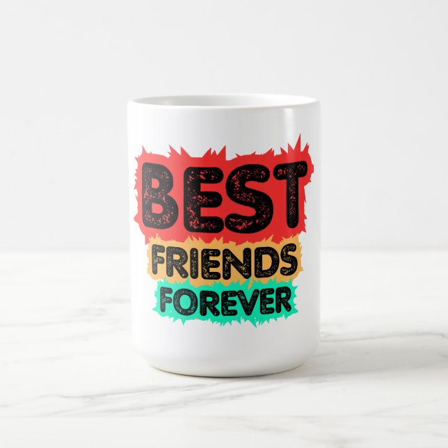 BÄSTA VÄNNER FÖR EVIGT RETROVÄNNER, VÄNSKAP KAFFEMUGG (Center)