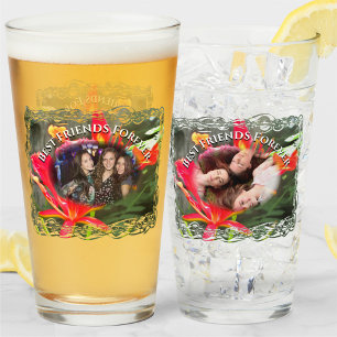 Bästa vänner för Flaming Beauty 1583 Beer Glaskopp