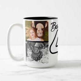 Bästa vänner för foto Collage Mugg