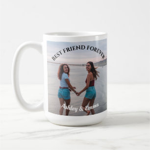 Bästa vänner för foto och Namn för Anpassnings Kaffemugg