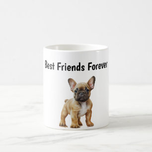 Bästa vänner för Frenchie Hund Kaffemugg