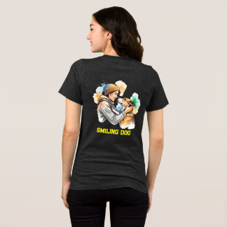 Bästa vänner för Hund älskare med dålig vattenfärg T Shirt