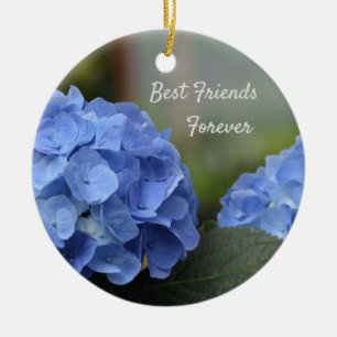 Bästa vänner för Hydrangeas Julgransprydnad Keramik
