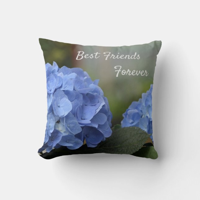 Bästa vänner för Hydrangeas Kudde (Framsida)