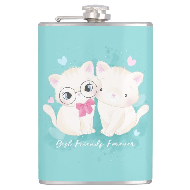 Bästa vänner för katter fickplunta (Framsidan)