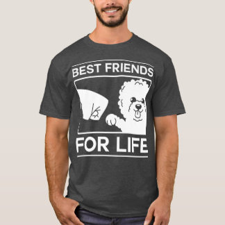 Bästa vänner för Life Bichon Frise Hundägare T Shirt