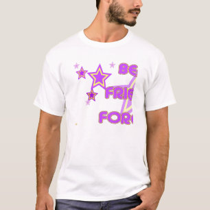 Bästa vänner för Lila Gult Stars Del 1 Tee Shirt
