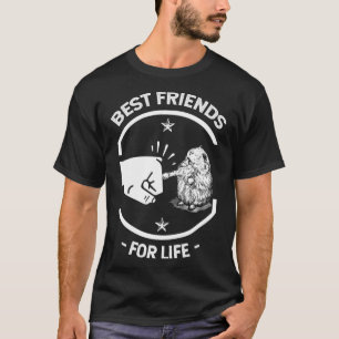 Bästa vänner för livet - Cute Hamster Älskare - T Shirt