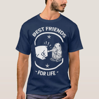 Bästa vänner för livet - Cute Hamster Älskare - T Shirt