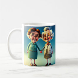 Bästa vänner för livet kaffemugg