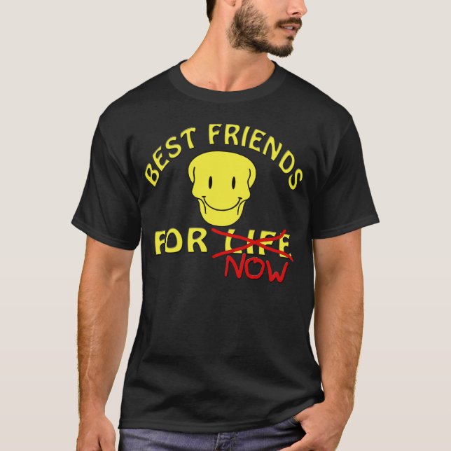 Bästa vänner för livet tee shirt (Framsida)