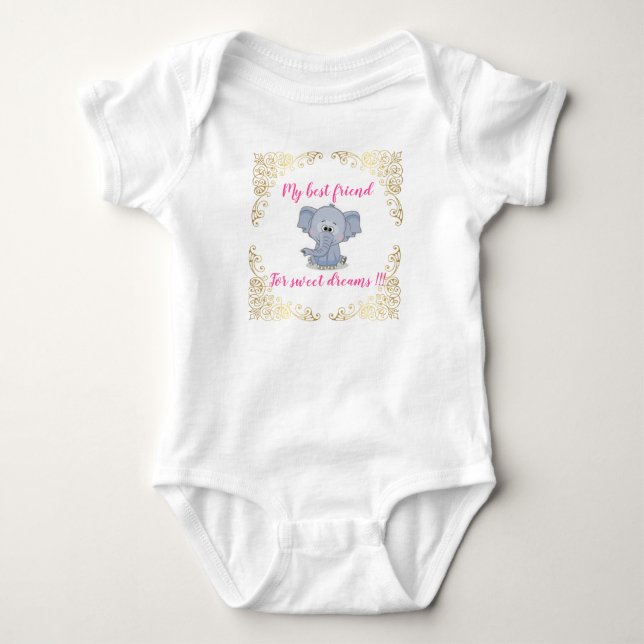 Bästa vänner för söta drömmar t shirt (Framsida)