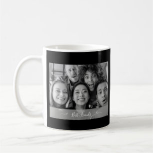 Bästa vänner, fotografi, svart och vitt kaffemugg