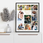Bästa vänner Fotokollage Cute Personlig Poster<br><div class="desc">Chicens fotokollage för anpassade poster om dina bästa vänner i high school eller College. Lägg till 9 av dina favoritfoton och beställ de här anpassningsbarna för dina favoriter som födelsedagspresent till vänskapen. Det finns inget som säger att vänner för evigt liknar en söt personlig fotografi för ditt sovrum eller sovrum....</div>