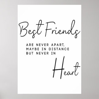 Bästa vänner Gift för henne Poster