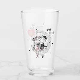 Bästa vänner glaskopp