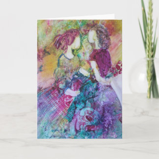 "Bästa vänner"-hälsningskort Kort