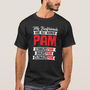 Bästa vänner heter ICU Nurse Funny Nursing CNA T Shirt