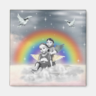 Bästa vänner i himlen magnet