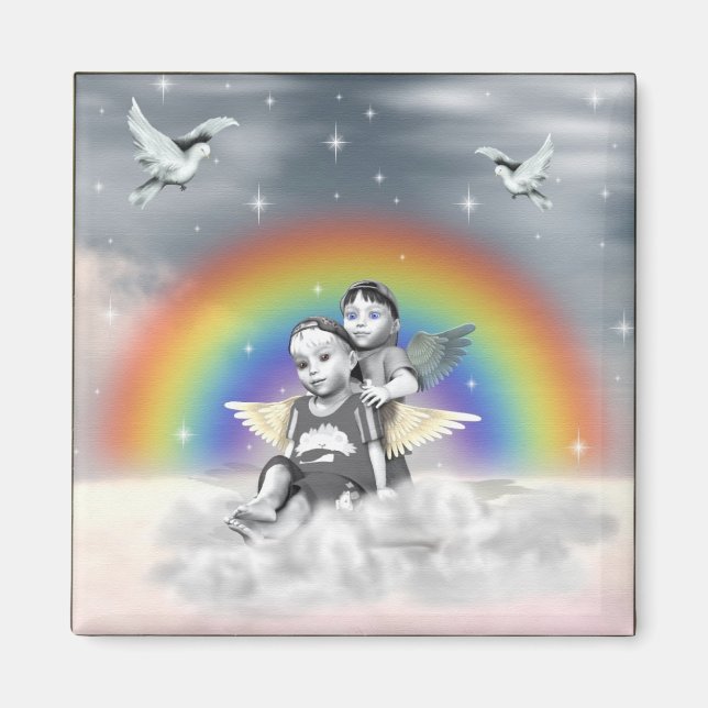 Bästa vänner i himlen magnet (Framsidan)