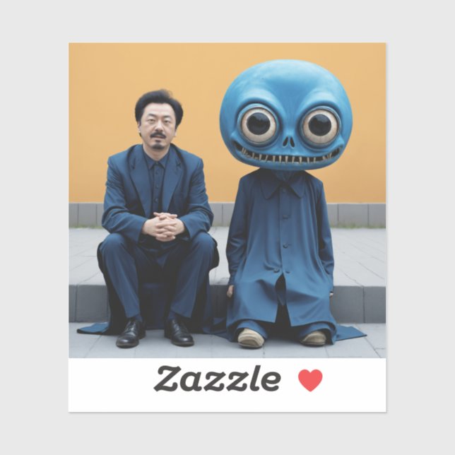 Bästa vänner klistermärken (Ark)