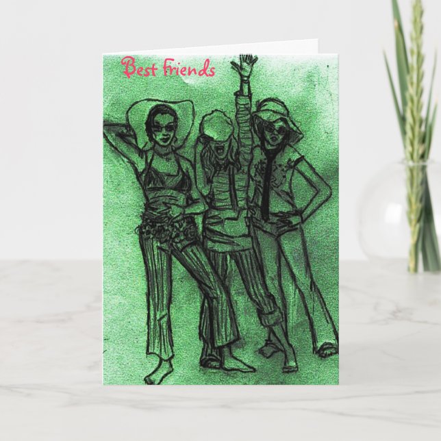 Bästa vänner kort (Framsida)