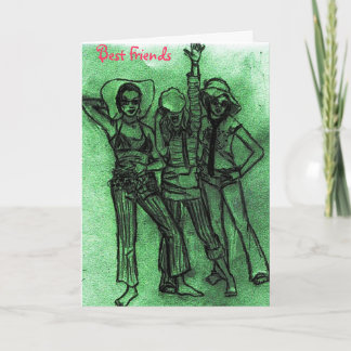 Bästa vänner kort