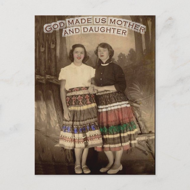 Bästa vänner-kort vykort (Framsida)