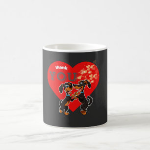 bästa vänner magisk mugg
