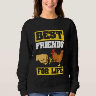 Bästa vänner människokroppen och Klo Funny Hen T Shirt