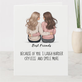 Bästa vänner-mappat kort - Anpassningsbarnas baksi