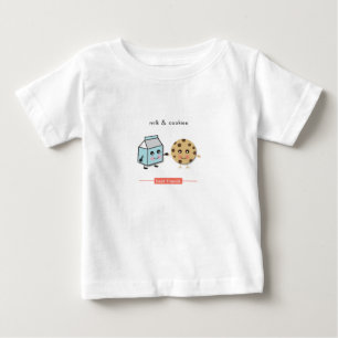 Bästa vänner: Mjölk & Cookies T-shirt