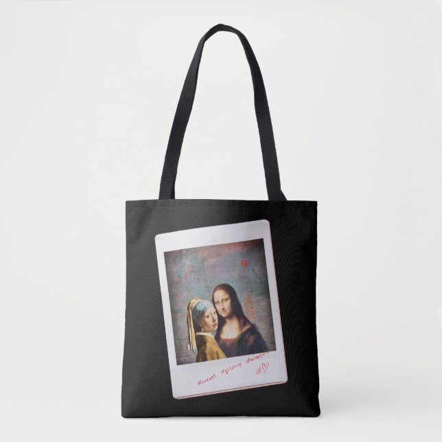 Bästa vänner, Mona Lisa - Da Vinci Tygkasse (Framsida)
