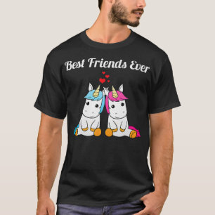Bästa vänner någonsin, BFF Best Friends Unicorns T Shirt