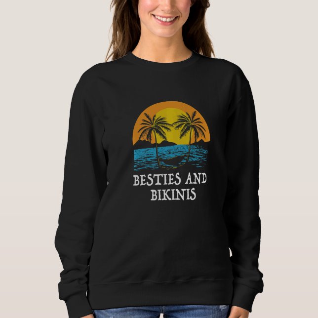Bästa vänner och bikinier Strandkompisar Ocean Bud T Shirt (Framsida)