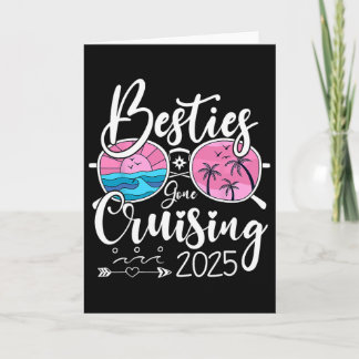 Bästa vänner på kryssning 2025 Tjejers Matchande K Kort