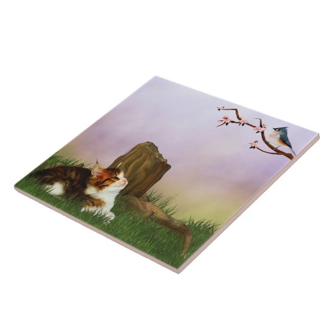 Bästa vänner-panelen kakelplatta (Sidan)