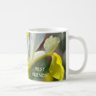 BÄSTA VÄNNER Presenter Kaffekoppar Mugg Iris Blomm