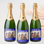 Bästa vänner, royal blått vitt namn party<br><div class="desc">En gåva till din eller dina bästa vänner för en födelsedagsfest,  en Möhippa,  jul eller ett speciellt evenemang. Vit text: Vänner för livet,  skriven med ett skript från trendig stil. Anpassa och använda ditt eget foto och namn(er) Ett royal blå bakgrund färg.</div>