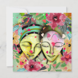 Bästa vänner-samling julkort