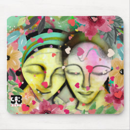 Bästa vänner-samling musmatta