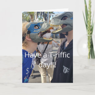 Bästa vänner T-rex Kort