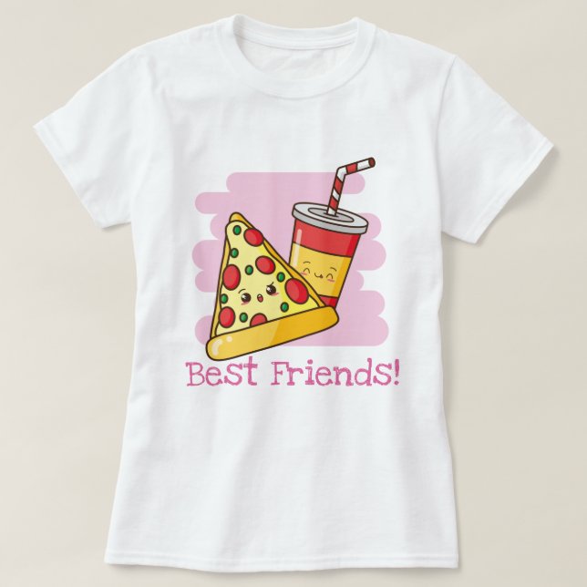 Bästa vänner t shirt (Design framsida)