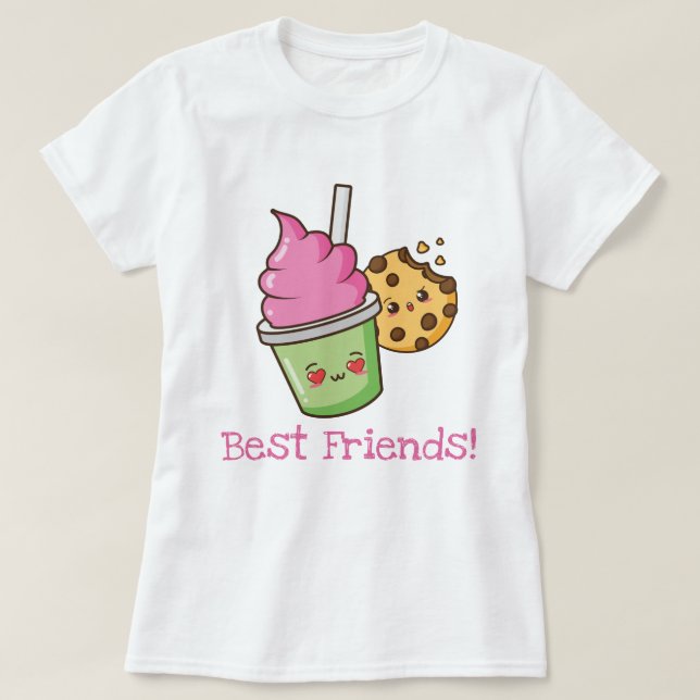 Bästa vänner t shirt (Design framsida)