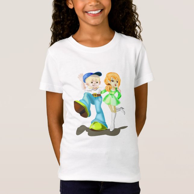 Bästa vänner T-Shirt (Framsida)